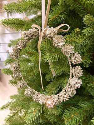 Елочная игрушка Shishi Венок / 60545