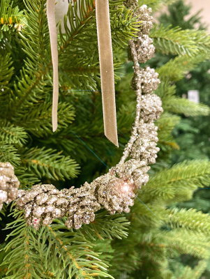 Елочная игрушка Shishi Венок / 60545