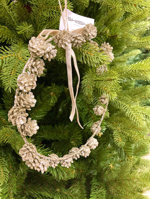 Елочная игрушка Shishi Венок / 60545