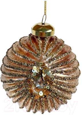 Елочная игрушка Shishi Цветок / 63626 - фото