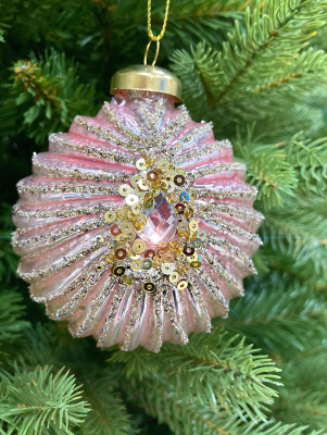 Елочная игрушка Shishi Цветок / 63626