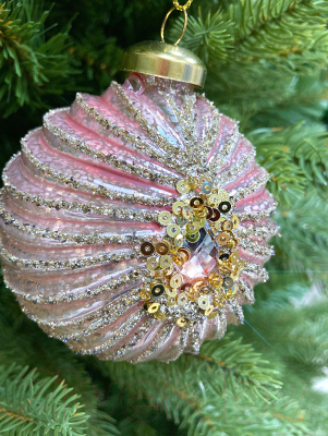 Елочная игрушка Shishi Цветок / 63626