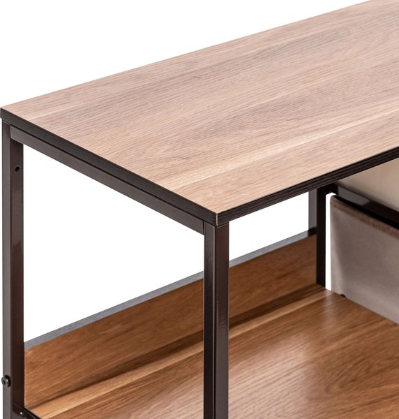 Комод Импэкс Leset Локи 3 ящика с полкой