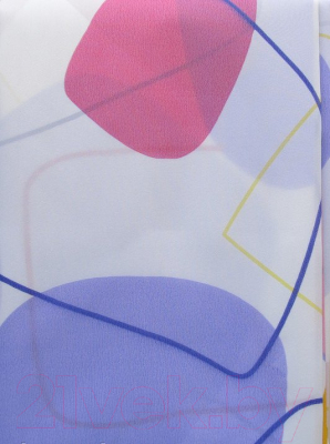 Шторка-занавеска для ванны Miranda Stain Lila