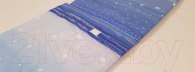 Шторка-занавеска для ванны Miranda Rain Blue