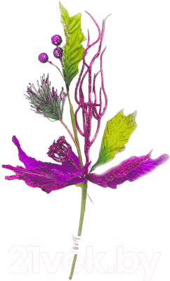 Ветка новогодняя MONAMI AD23-22 - фото