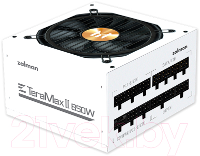 Блок питания для компьютера Zalman TeraMax II 850W White ZM850-TMX2 - фото