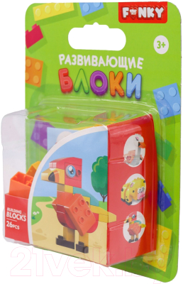 Конструктор Funky Toys Попугай / FT0822548 - фото