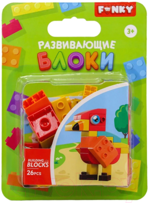 Конструктор Funky Toys Попугай / FT0822548