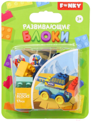 Конструктор Funky Toys Танк / FT0822554 - фото