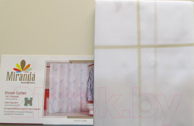 Шторка-занавеска для ванны Miranda Country Flower Beige