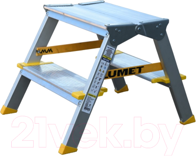 Лестница-стремянка Алюмет ASD 5202 - фото