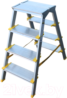 Лестница-стремянка Алюмет ASD 5204 - фото
