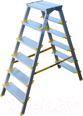Лестница-стремянка Алюмет ASD 5206 - фото