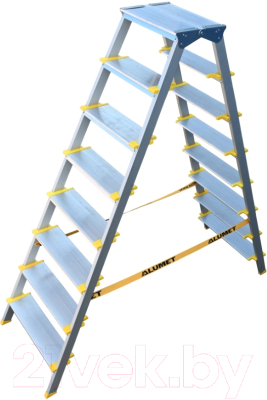 Лестница-стремянка Алюмет ASD 5208 - фото