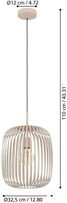 Потолочный светильник Eglo Romazzina 900496