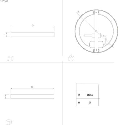 Потолочный светильник Eglo Fueva 5 900585