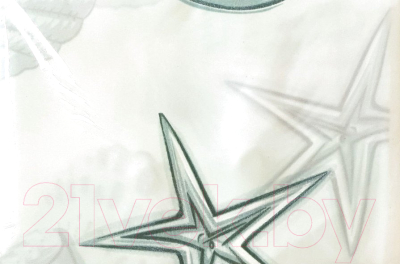 Шторка-занавеска для ванны Miranda Starfish Green