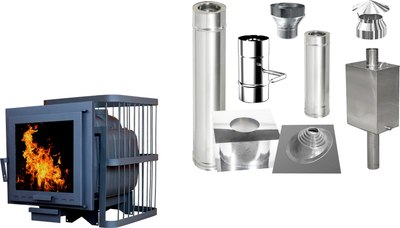 Печь-каменка КомфортПром Чугун / 1002210019 - фото