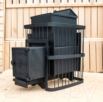 Печь-каменка КомфортПром Чугун закрытая / 1002210034