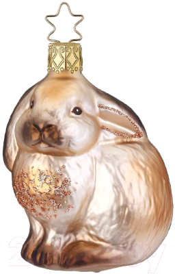 Елочная игрушка Inge's Christmas Playful Nature. Кролик / 10074S021 - фото