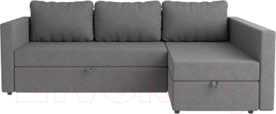 Диван угловой Mio Tesoro Тилаус длинный подлокотник (Grey)
