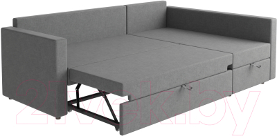 Диван угловой Mio Tesoro Тилаус длинный подлокотник (Grey)