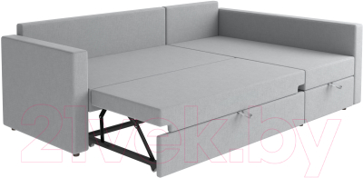 Диван угловой Mio Tesoro Тилаус длинный подлокотник (It Grey)