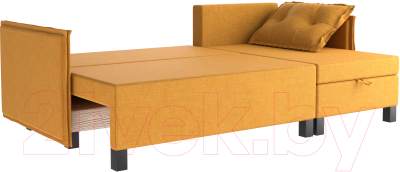 Диван угловой Mio Tesoro Туули (Yellow/Orange)