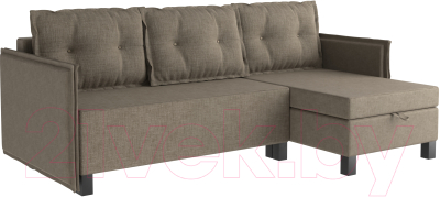 Диван угловой Mio Tesoro Туули (Beige/Grey) - фото