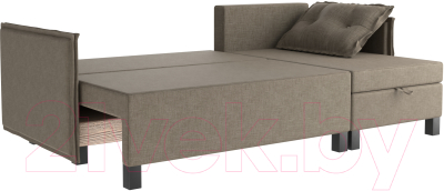 Диван угловой Mio Tesoro Туули (Beige/Grey)