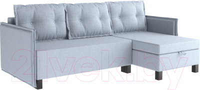 Диван угловой Mio Tesoro Туули (Pastel Blue) - фото