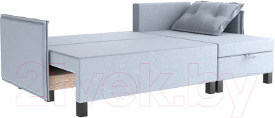 Диван угловой Mio Tesoro Туули (Pastel Blue)