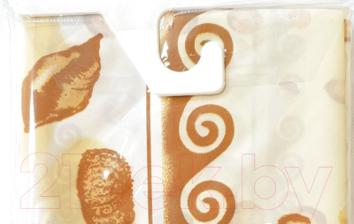 Шторка-занавеска для ванны Miranda Drops Beige