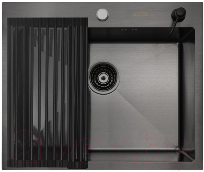 Мойка кухонная Arfeka Eco AR 60x50 + RM AR + DS AR