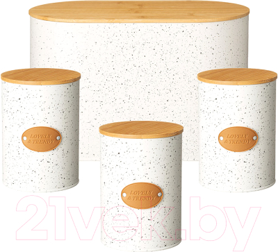 Набор емкостей для хранения Agness 790-350 - фото