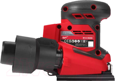 Вибрационная шлифовальная машина Milwaukee M18 BQSS-0 / 4933479966