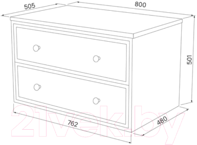 Тумба под умывальник IDDIS Torr TOR80WBi95