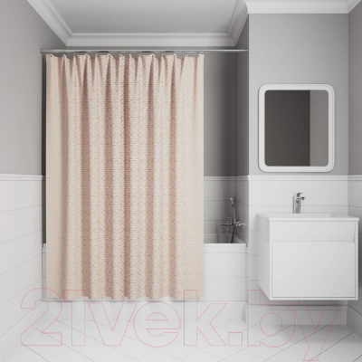 Шторка-занавеска для ванны IDDIS Base BG01P24i11