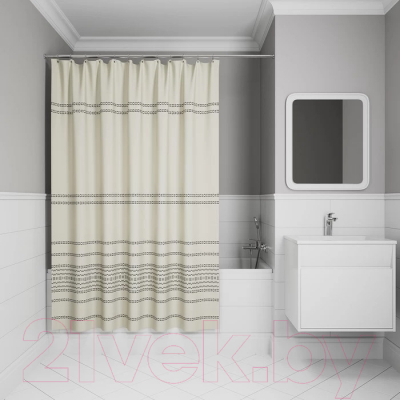 Шторка-занавеска для ванны IDDIS Base BD01P24i11