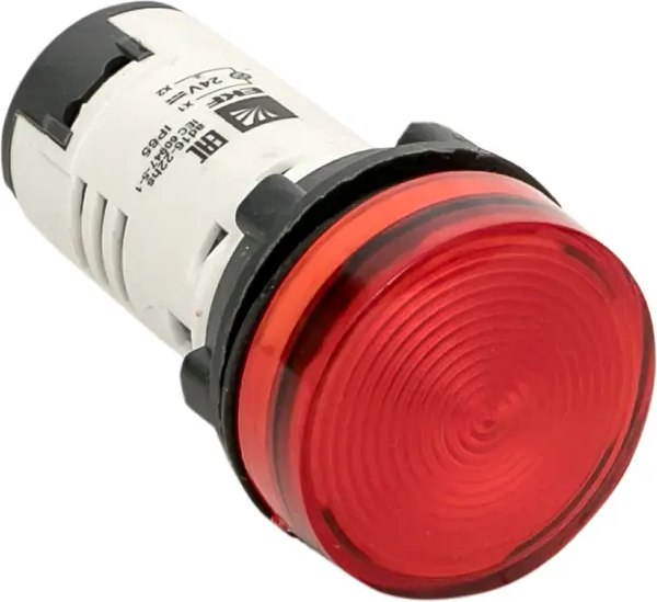 Лампа сигнальная EKF AD16-22HS IP65 / ledm-ad16-r-24-65 - фото