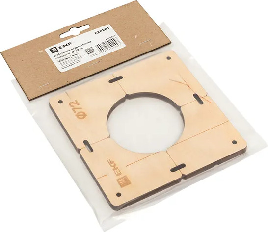 Шаблон разметочный EKF Для подрозетников / sh-d72-1