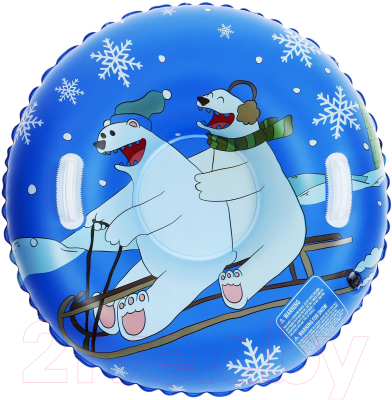 Тюбинг-ватрушка Winter Star 9779905 - фото