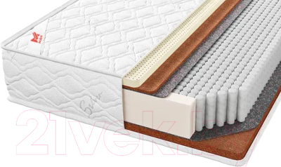 Матрас МДК Premium Lux Perfect Plus SLT8 (90x190) - фото