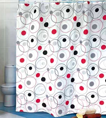 Шторка-занавеска для ванны Miranda Wheels