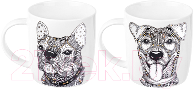 Набор кружек Elan Gallery Собаки / 410113