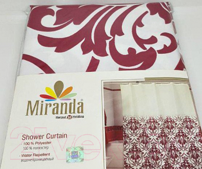 Шторка-занавеска для ванны Miranda Alina