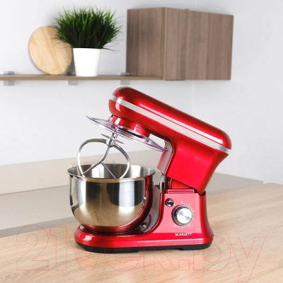 Миксер стационарный Scarlett SC-SM10S51 (красный)
