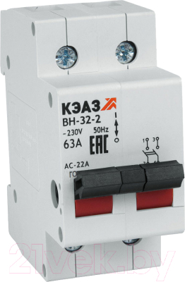 Выключатель нагрузки КЭАЗ ВН-32-263-УХЛ3 / 141638 - фото