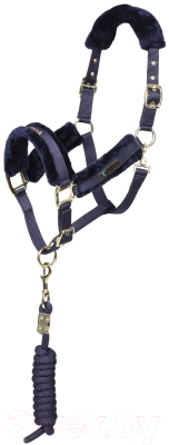 Недоуздок для лошади Arma Devon Pony / 4180/NAVY/PONY - фото